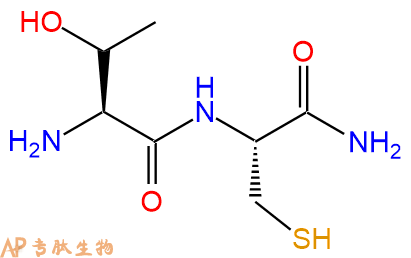 专肽生物产品二肽Thr-Cys-NH2