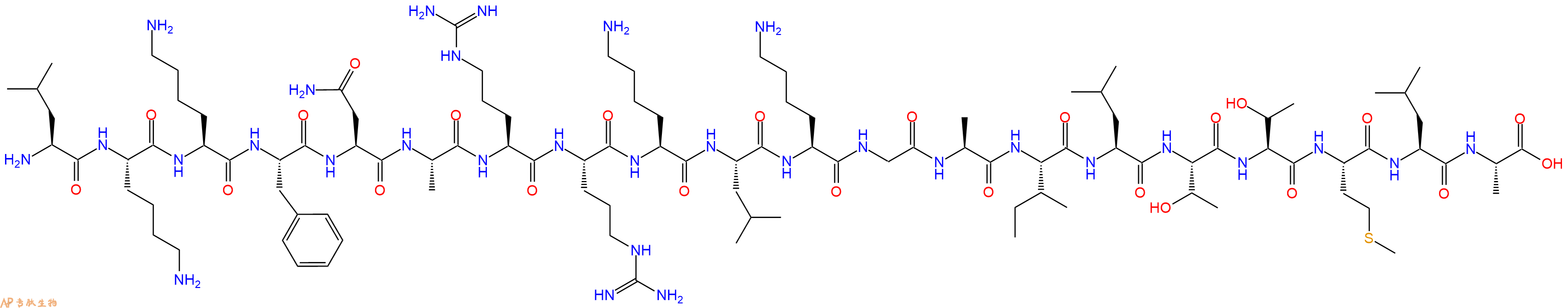 专肽生物产品蛋白激酶片段 Calmodulin Dependent Protein KinaseII(290-3115044-69-4