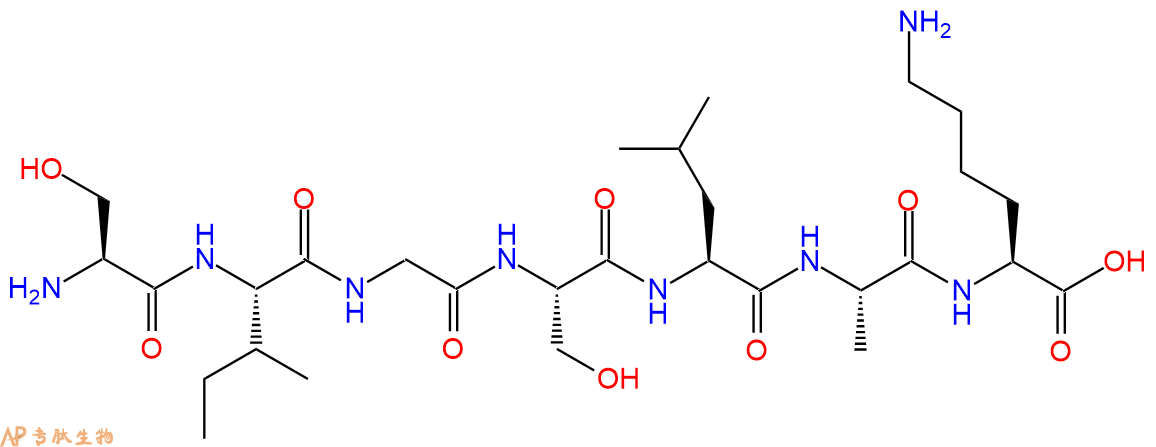 专肽生物产品七肽SIGSLAK115918-58-6