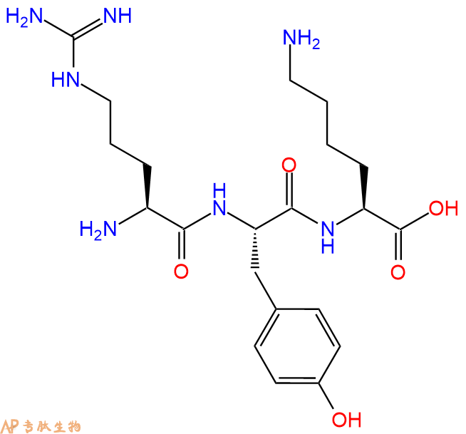 专肽生物产品三肽Arg-Tyr-Lys