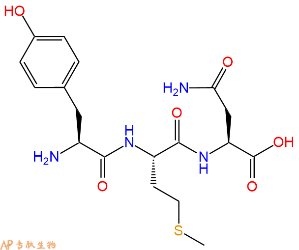 专肽生物产品三肽Tyr-Met-Asn
