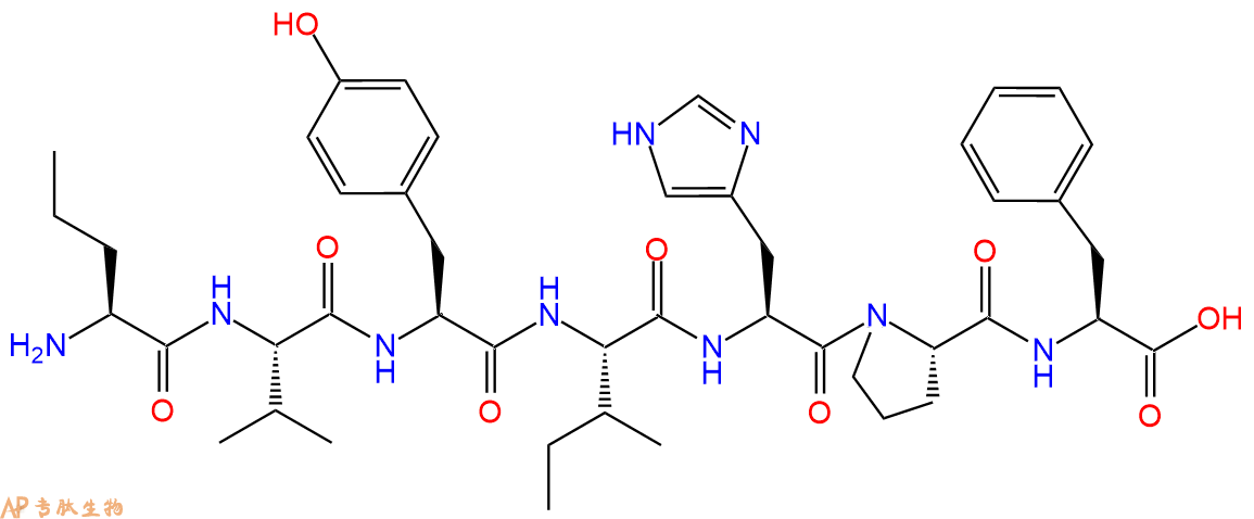 专肽生物产品七肽Nva-VYIHPF51988-72-8