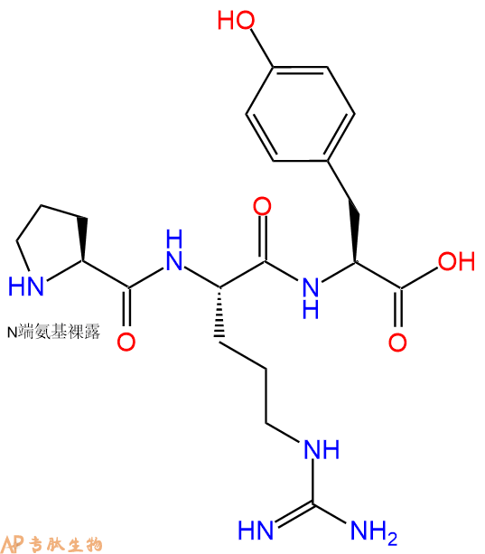 专肽生物产品三肽Pro-Arg-Tyr