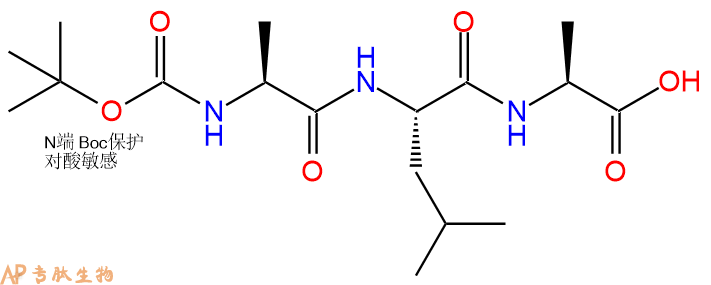 专肽生物产品三肽Boc-Ala-Leu-Ala91870-34-7