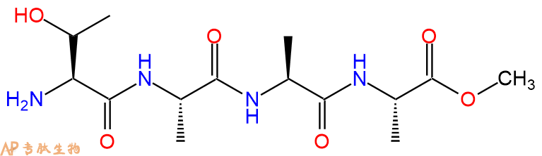 专肽生物产品四肽Thr-Ala-Ala-Ala-O-CH318917-58-3