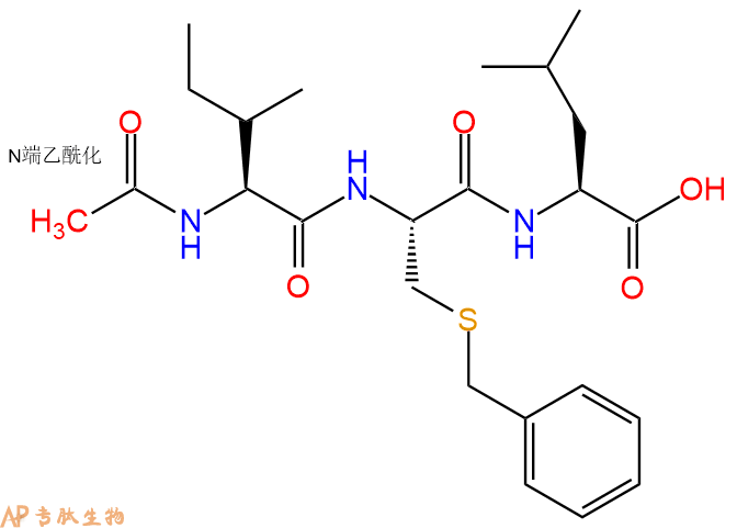 专肽生物产品三肽Ac-Ile-Cys(Bzl)-Leu96505-98-5