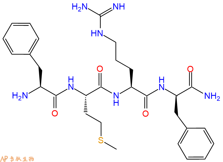 专肽生物产品四肽Phe-Met-Arg-DPhe-NH284413-35-4
