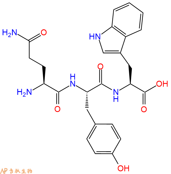 专肽生物产品三肽Gln-Tyr-Trp
