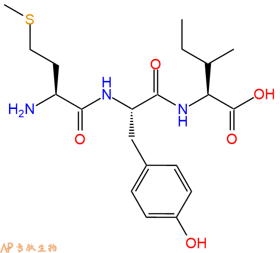专肽生物产品三肽Met-Tyr-Ile