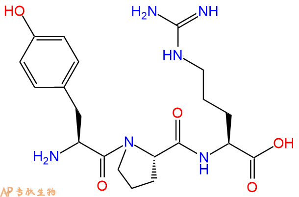 专肽生物产品三肽Tyr-Pro-Arg