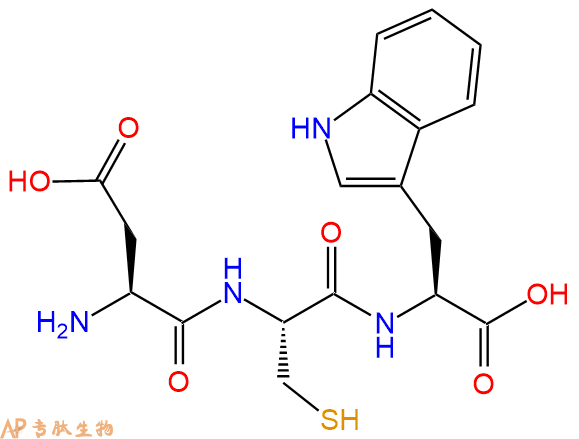 专肽生物产品三肽Asp-Cys-Trp