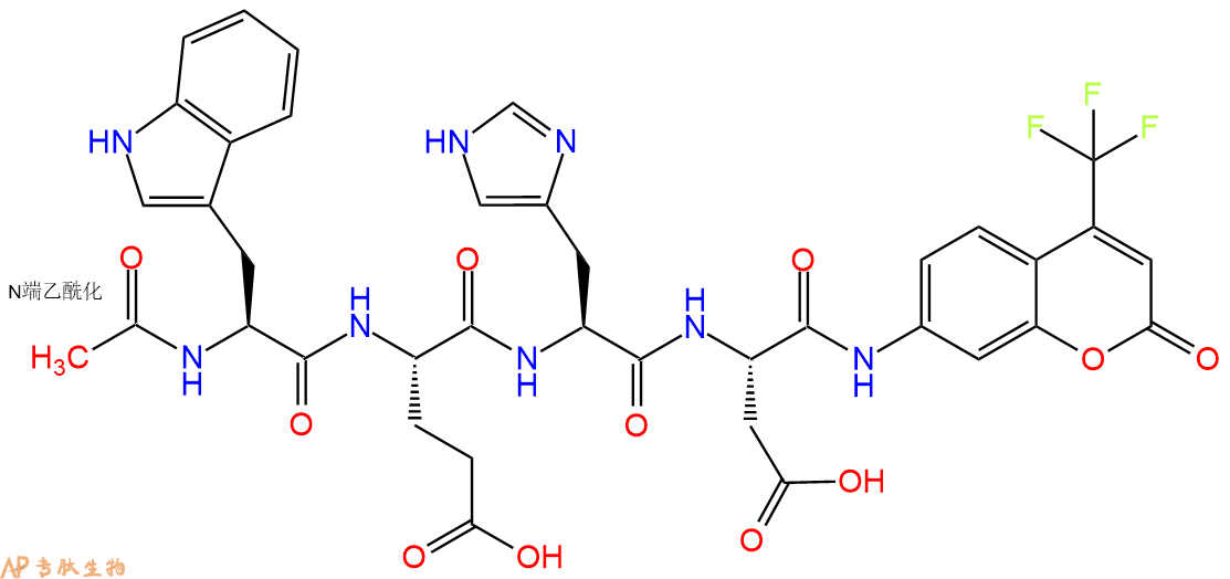 专肽生物产品Caspase 1 (ICE) Substrate 3f, fluorogenic210344-99-3
