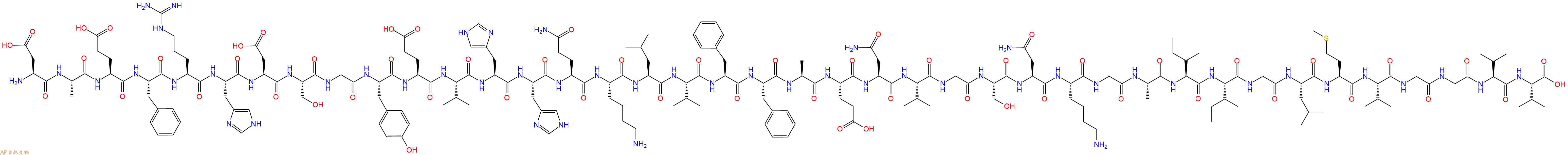 专肽生物产品淀粉肽(Asn²³)-Amyloid β-Protein (1-40)374796-72-2