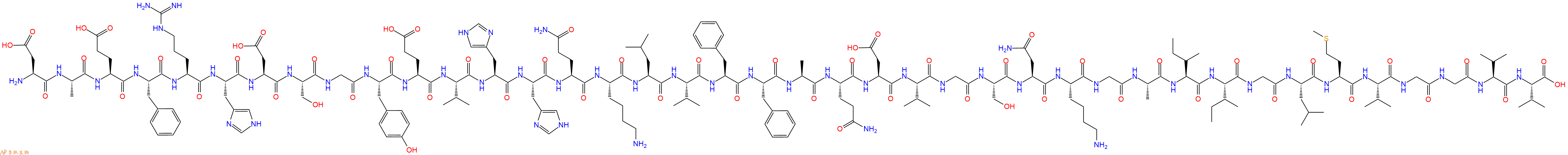 专肽生物产品淀粉肽[Gln22]Amyloid(1-40)144410-00-4