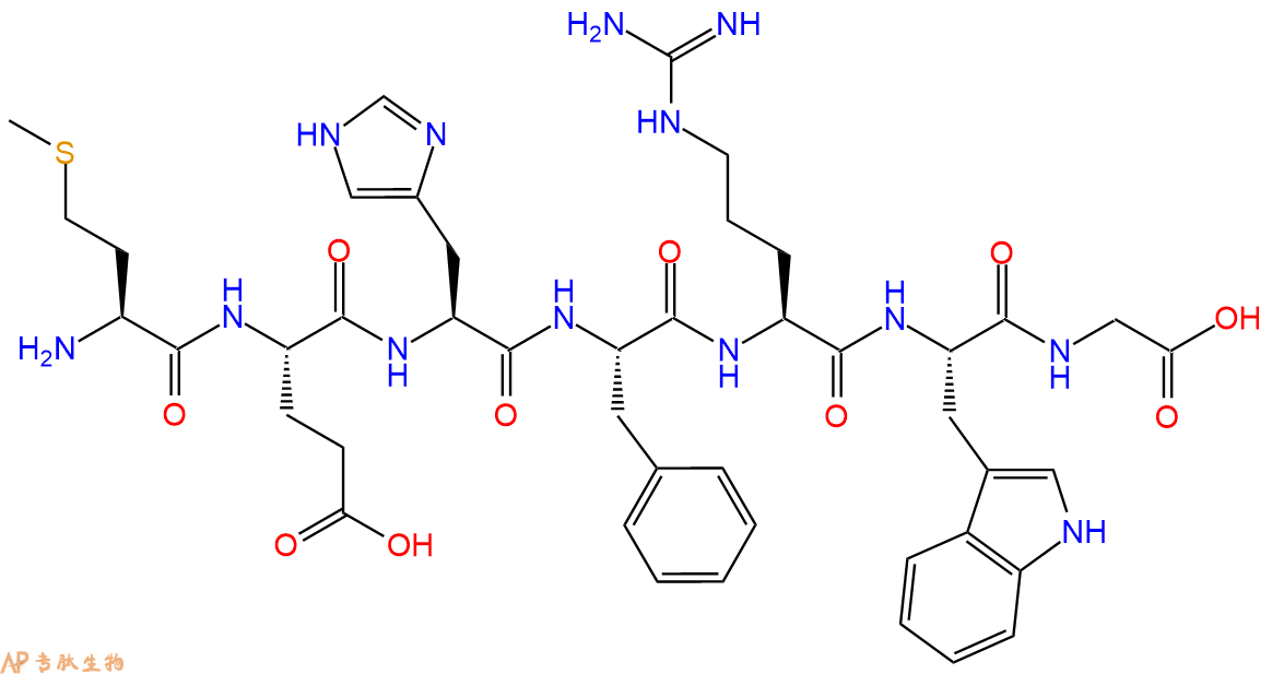 专肽生物产品促肾上腺皮质激素ACTH(4-10), human4037-01-8