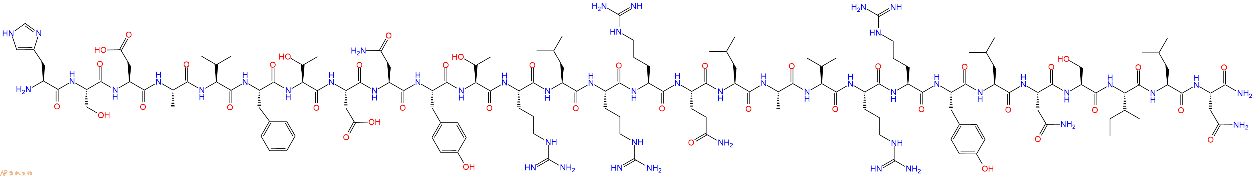专肽生物产品血管活性肠肽[Arg15, 20, 21, Leu17]VIP, human, porcine, r