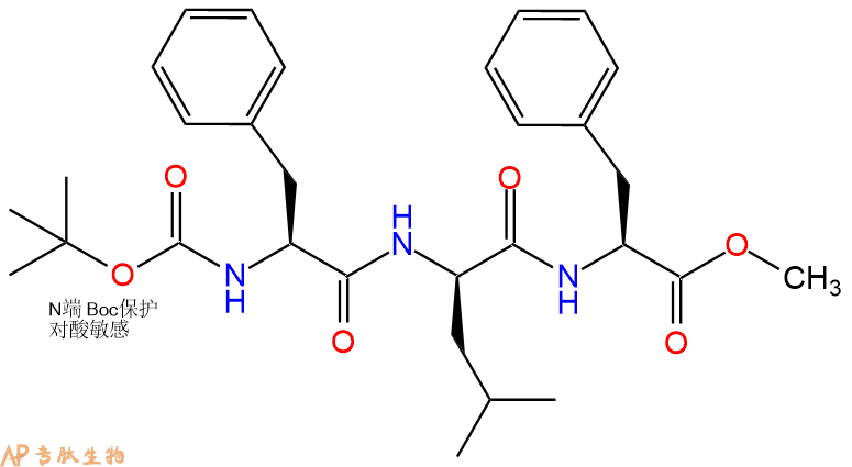 专肽生物产品三肽t-Boc-Phe-DLeu-Phe--甲酯化128175-88-2
