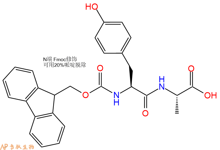 专肽生物产品二肽Fmoc-Tyr-Ala220886-40-8