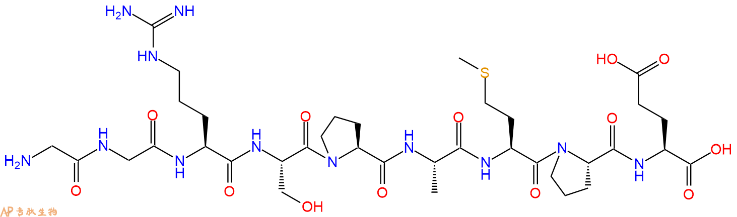 专肽生物产品H-Gly-Gly-Arg-Ser-Pro-Ala-Met-Pro-Glu-OH2022956-40-5