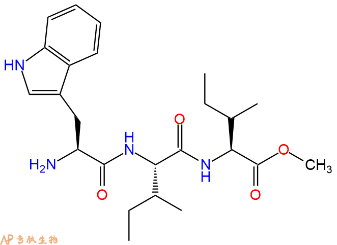专肽生物产品三肽Trp-Ile-Ile--甲酯化1372767-16-2