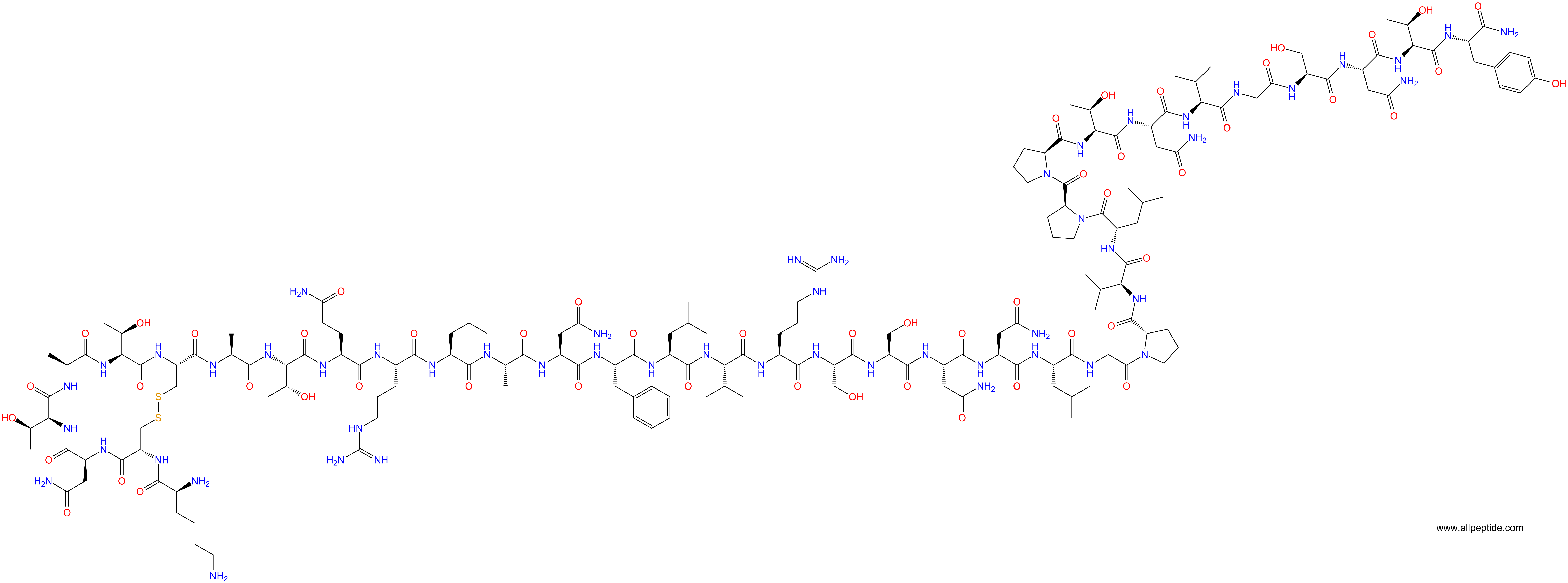 专肽生物产品胰淀素：Amylin (mouse, rat)、Amylin, amide, rat124447-81-0