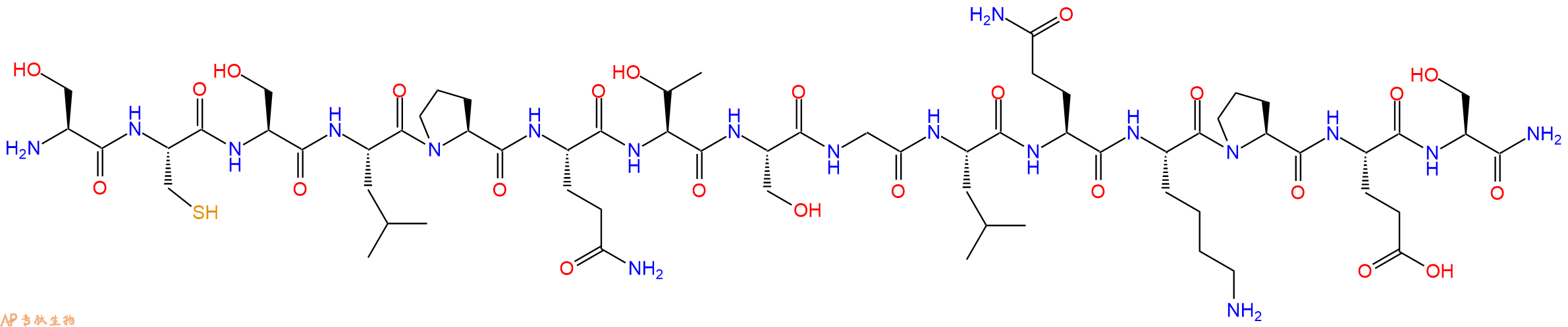 专肽生物产品抗肥胖激素\瘦素肽：Leptin(116-130), amide, mouse258276-95-8/2828433-16-3