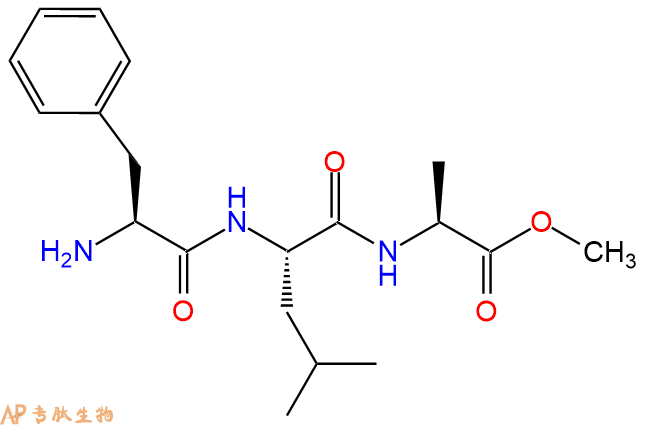 专肽生物产品三肽Phe-Leu-Ala--甲酯化53137-72-7