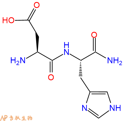 专肽生物产品二肽Asp-His-NH2
