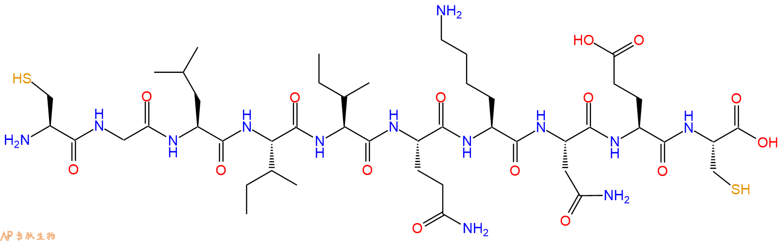 专肽生物产品纤维蛋白-纤连蛋白复合物靶向肽：CLT11038454-00-0
