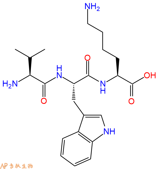 专肽生物产品三肽Val-Trp-Lys