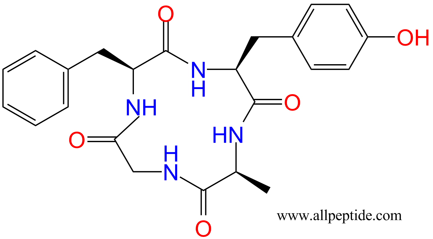 专肽生物产品环四肽cyclo[Phe-Tyr-Ala-Gly]1029347-05-4