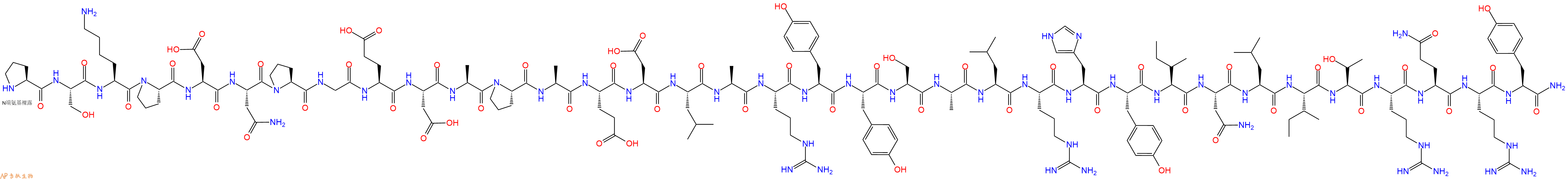 专肽生物产品神经肽 Y(2-36)酰胺(猪) 、Neuro Peptide Y(2-36), amide, porcine102961-52-4