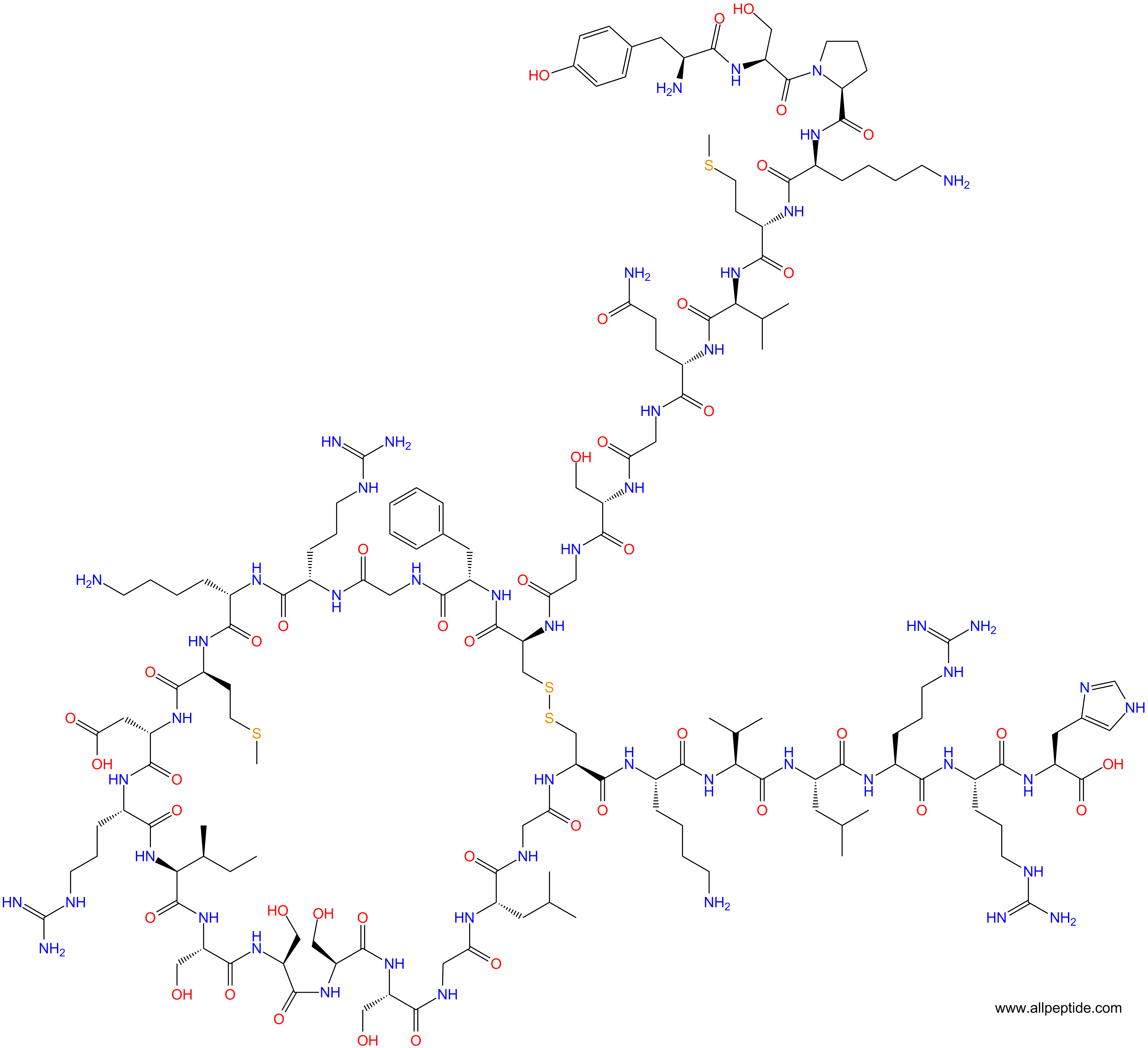 专肽生物产品[Tyr0]-Brain Natriuretic Peptide -32, human