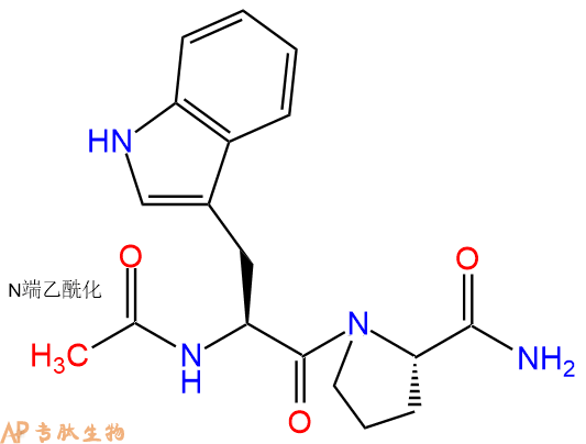 专肽生物产品二肽Ac-Trp-Pro-NH2