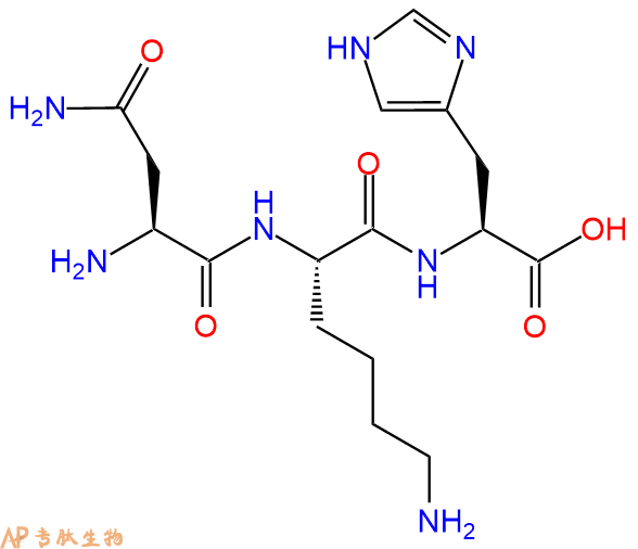 专肽生物产品三肽Asn-Lys-His