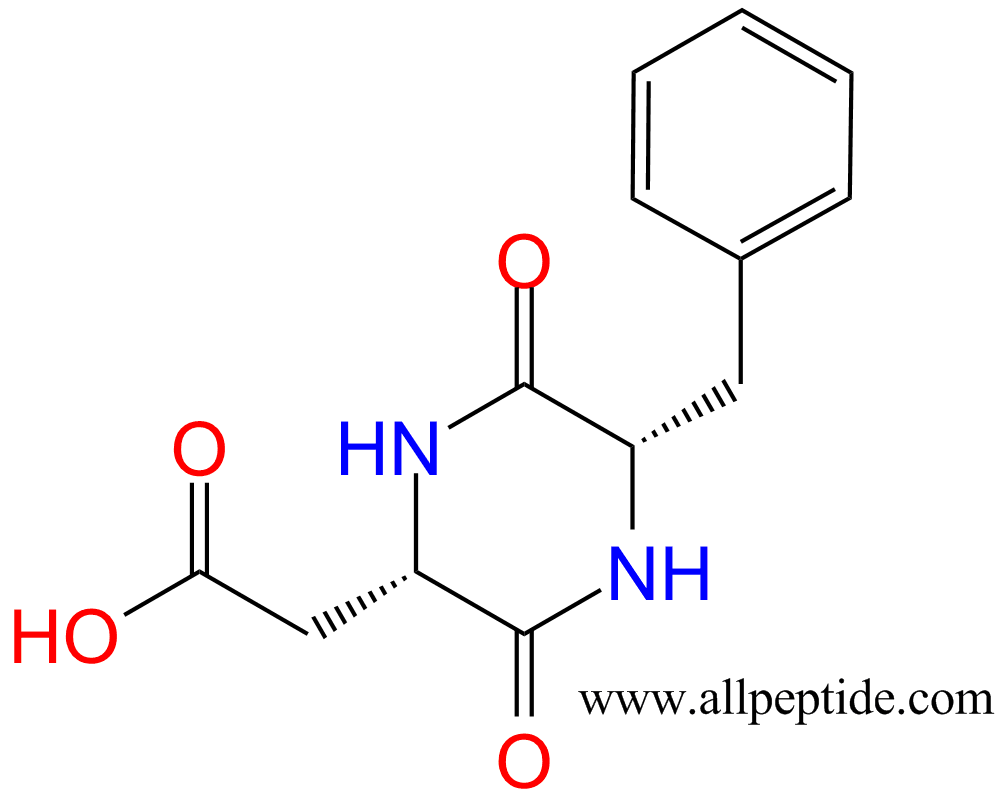 专肽生物产品阿斯巴甜杂质A、Aspartame Impurity A、cyclo(Asp-Phe)5262-10-2