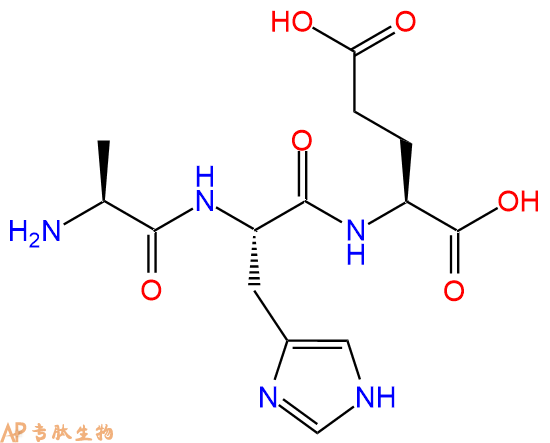 专肽生物产品三肽Ala-His-Glu