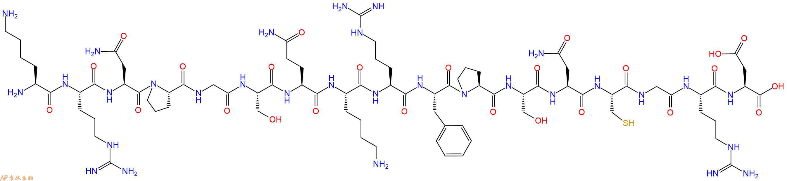 专肽生物产品磷酸酶激酶片段 Phosphorylase Kinase β-Subunit Fragment 420-436150829-21-3