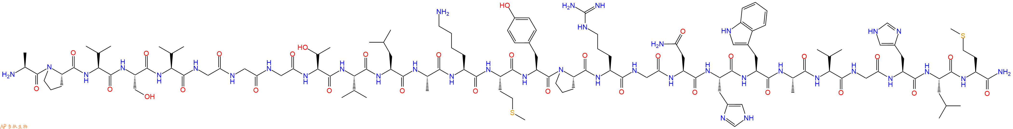 专肽生物产品胃泌素Gastrin Releasing Peptide (porcine)74815-57-9