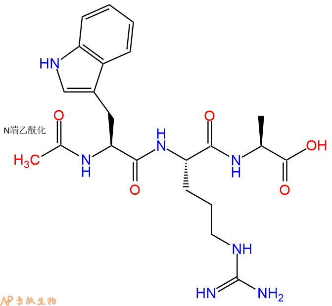 专肽生物产品三肽Ac-Trp-Arg-Ala1450736-07-8