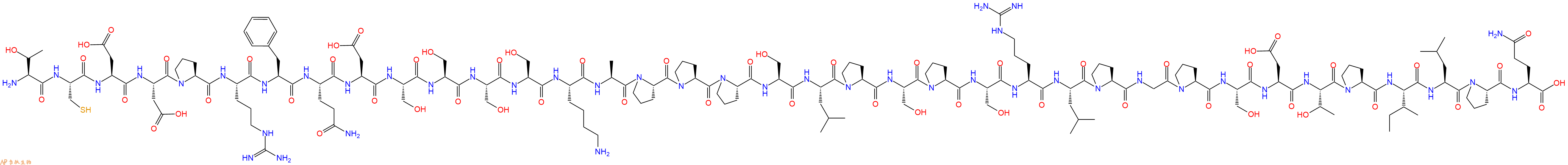 专肽生物产品ChorionicGonadotropin-β(109-145)(human)72979-70-5