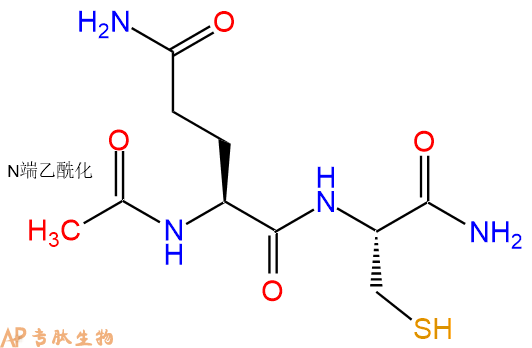 专肽生物产品二肽Ac-Gln-Cys-NH2
