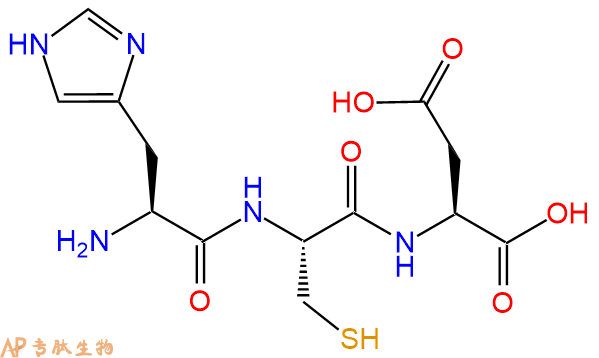 专肽生物产品三肽His-Cys-Asp