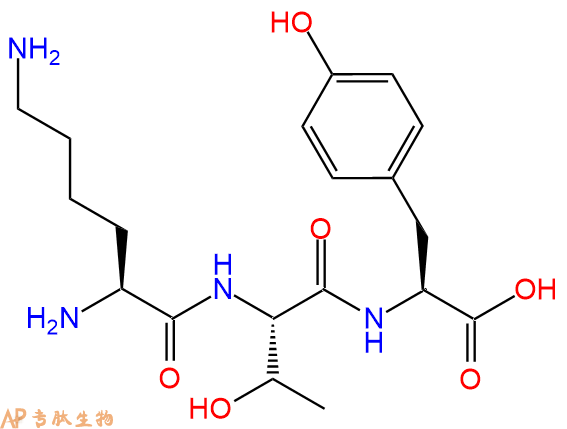 专肽生物产品三肽Lys-Thr-Tyr108191-44-2