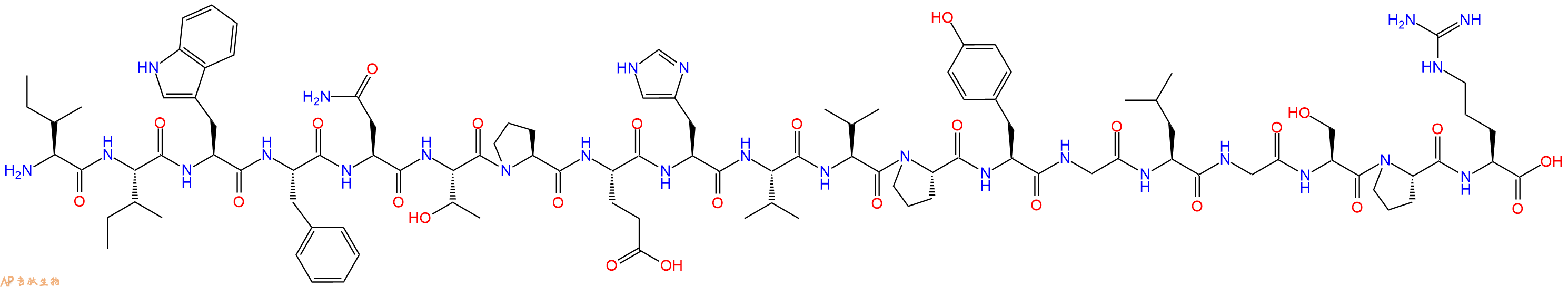 专肽生物产品[Phe22]BigEndothelin-1(19-37), human189064-07-1