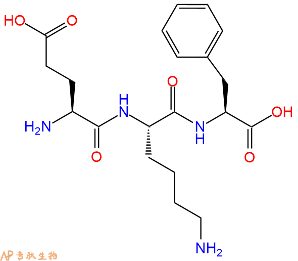 专肽生物产品三肽Glu-Lys-Phe