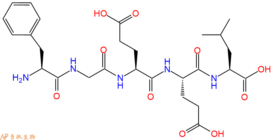 专肽生物产品五肽Phe-Gly-Glu-Glu-Leu69728-94-5