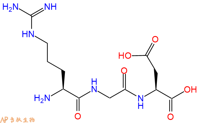 专肽生物产品RGD肽：RGD线性三肽，最简单的RGD肽99896-85-2