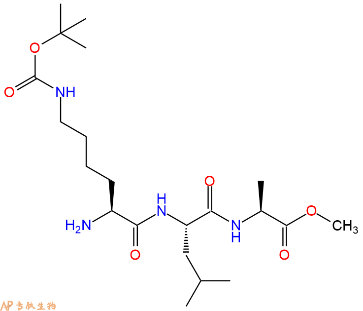 专肽生物产品三肽Lys(Boc)-Leu-Ala--甲酯化1433875-28-5