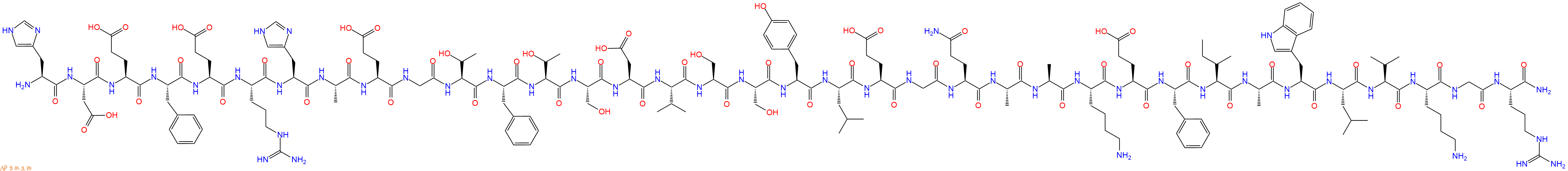 专肽生物产品胰高血糖素样肽GLP-1、Glucagon-Like Peptide , amide, human99658-04-5